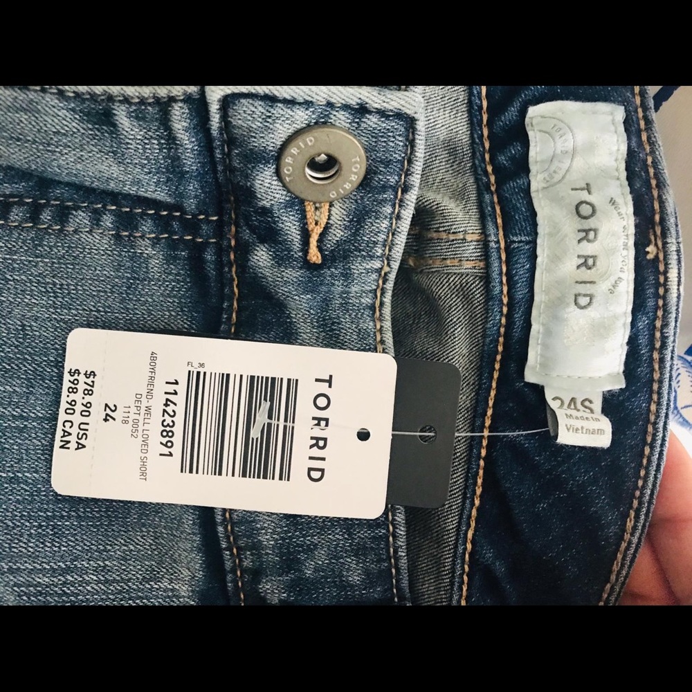Torrid denim plus jeans